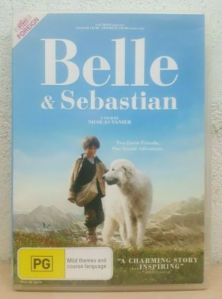 Belle & Sebastian Dvd_oop Rare On Region 4_french English Movie