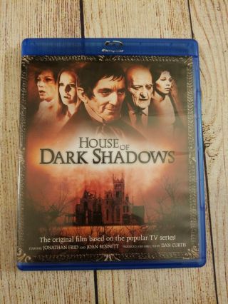 House Of Dark Shadows (blu - Ray,  2012) Oop And Rare.  Horror.  Like
