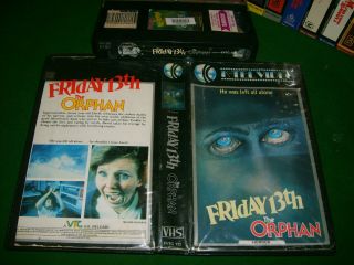 Friday 13th: The Orphan (1979) - Pre Cert - Oz K - Tel Vhs Rare Tape Cult Horror