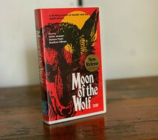 Moon Of The Wolf Australian Thg Vhs Video Rare 70s Tv Movie Horror Werewolf
