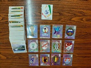 Panini Wc 2002 Korea&japan 300 Out Of Packet Stickers 12 Foils Rare Poster