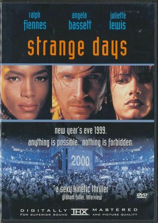 Strange Days (dvd,  1999,  Canadian,  Widescreen) Kathryn Bigelow - Rare