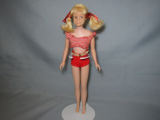 Vintage 1965 BLONDE SKOOTER Barbie DOLL in Suit 2