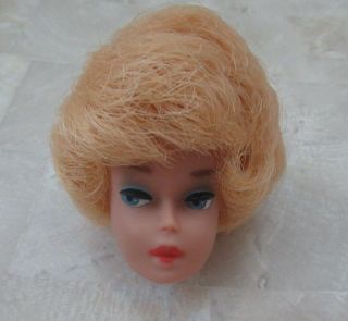Vintage Barbie Lemon Blonde Bubblecut Head
