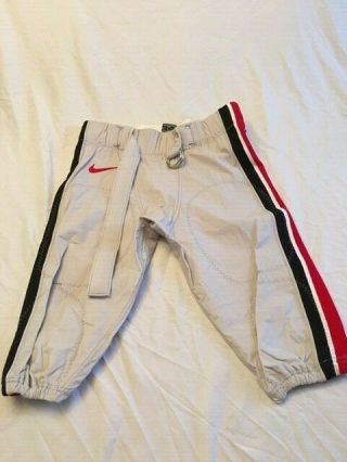 Authentic Rare Ohio State Buckeyes Game Worn,  Nike Football Uniform Pants 38