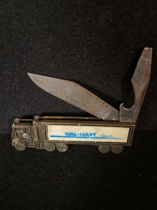 Vintage,  Rare Colonial Prov Usa Walmart Sams Truck Pocket Knife