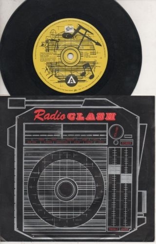 The Clash Rare 1981 Aust Only 7 " Oop Punk P/c Single " This Is Radio Clash "