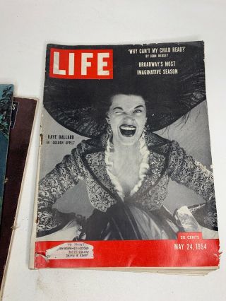 LIFE magazines 1936 Vol 1,  issues ' 1,  2,  4,  5 & 6.  VG to Ex.  Vintage & rare 2