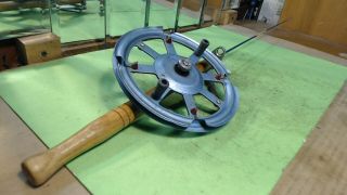 Vintage - - Indiana Style - - Deep Water - - Ice Fishing Rod And Reel Combo