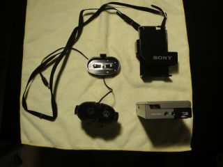 Sony Walkman WM - 2 Portable Cassette Player with Belt Clip Rare BATTERY PACK 3