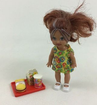 Barbie Baby Kelly Doll Mcdonalds Fun Times Doll With Happy Meal Vintage 1994 A1