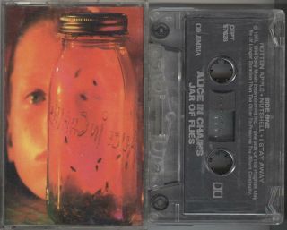Alice In Chains - Jar Of Flies Rare Clear Tape 1994 Columbia Canada Mad Season