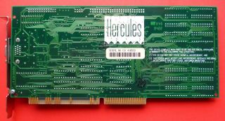 2MB Vintage Hercules Tseng Labs ET4000/W32i ISA video graphics card RARE 4 AX 2