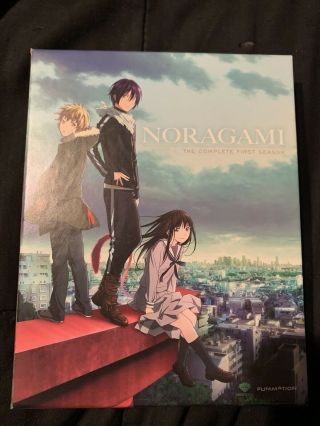 Noragami: The Complete First Season Rare Limited Edition (blu - Ray/dvd,  2015)