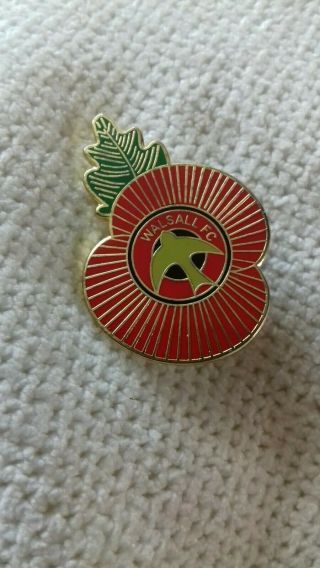 Walsall Rare Pin Badge