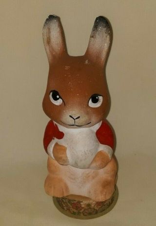 Antique Composition Easter Bunny Rabbit Candy Container Germany Exc.  $44.  99