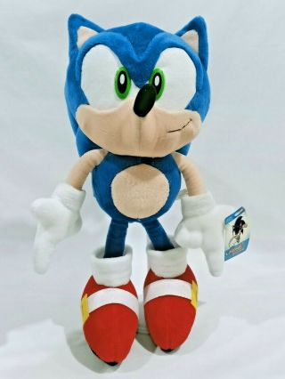 Sonic X Project Sega 2003 Jumbo Plush Doll Toy The Hedgehog Japan Rare Tag 15 "