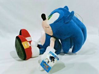 SONIC X Project Sega 2003 Jumbo Plush Doll Toy The Hedgehog Japan RARE TAG 15 