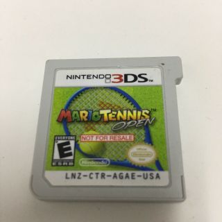 Nintendo 3ds Mario Tennis Open Not For Resale Rare Game Demo Cartridge Only