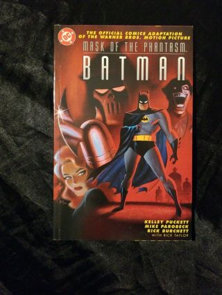 Batman Mask Of The Phantasm 1 Dc 1993 Mini Comic Promo 1st App Movie Joker Rare