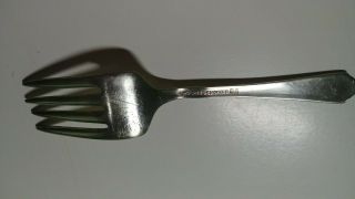 small fork about 4 inches Holmes and Edwards says I S 2