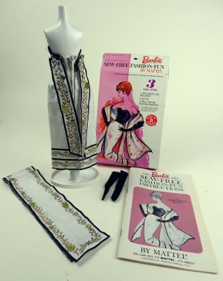 Vintage Barbie 1711 Debutante Party 1965 Sew Fashion Fun 2