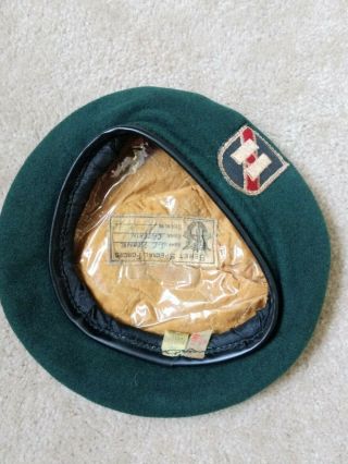 Rare Vietnam War Us Army Special Forces Green Beret Named