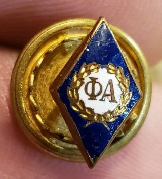 Rare Vintage 1950s Sigma Alpha Epsilon Fraternity Sae Phi Alpha Pledge Pin Look