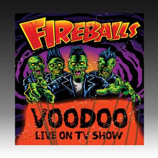 Fireballs - Voodoo,  Ultra Rare 7 " Single,  The Meteors,  Stray Cats