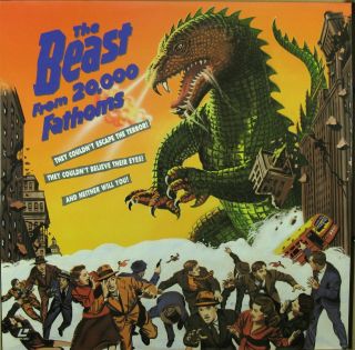 The Beast From 20,  000 Fathoms Laserdisc - Rare Ld