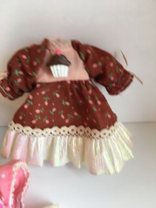 Vintage Cherry Merry Muffin Doll Replacement Dress Chocolottie Betty Berry 3