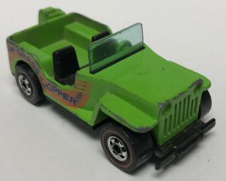 1974 Hotwheels Grasshopper Customized Jeep Rare With No Engine Front Redline Rsw