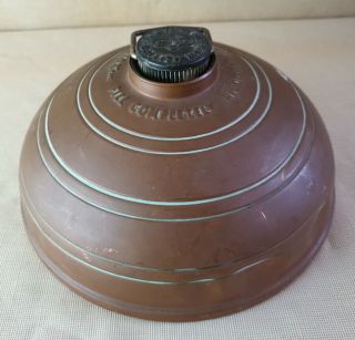 Vintage Wafax Copper Bed / Foot Warmer / Hot Water Bottle.  Screw Top