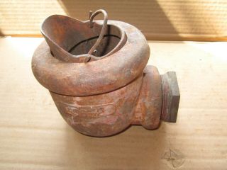 Antique Vintage Cast Iron Water Well Pump L56 - 2 Diverter Cup