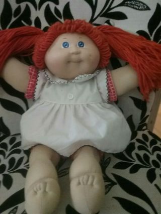 Vintage Cabbage Patch Kid,  1978,  1982 Red Head