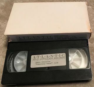 Sweet Sensation - Sincerely Yours/atlantic Vhs Freestyle Promo Music Video Rare