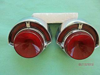 1961 - 1962 Buick Special Station Wagon Tail Lights/light Assemblies Gm Oem Rare