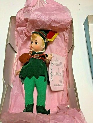 Peter Pan 465 Madame Alexander 8 Inch Doll W/ Tags Vintage