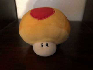 Rare Mario Bros 2006 Mega Mushroom Plush Banpresto Nintendo