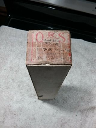 Antique Q R S Player Piano Roll 7334 " I 