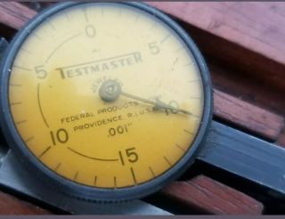 ANTIQUE BROWN & SHARPE INDICATOR DIAL Vintage Machinist gauges precision tools 3