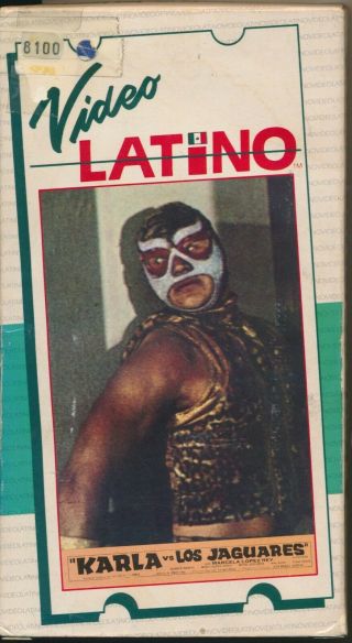 Karla Vs Los Jaguares Mexi Lucha Libre Wrestling Fantasy Action Weirdy Vhs Rare