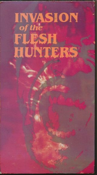 Invasion Of The Flesh Hunters John Saxon Italo Cannibal Gut Muncher Vhs Rare