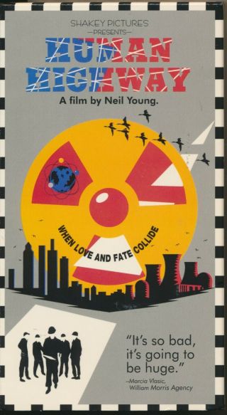 Humany Highway Neil Young Devo Bob Casale Nuclear Cult Classic Vhs Rare