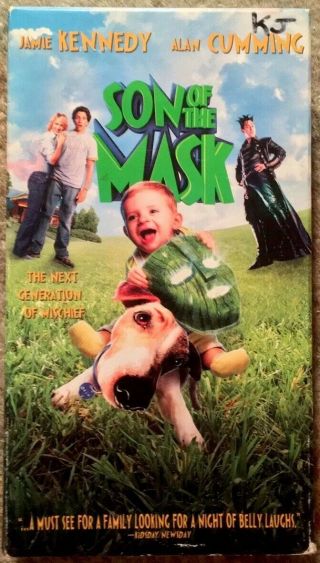 “son Of The Mask” Vhs Rare Jamie Kennedy Alan Cumming