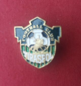 R Moldova Football Club Tiraspol Badge Pin Fc Tiraspol Brass Xf Details Rare