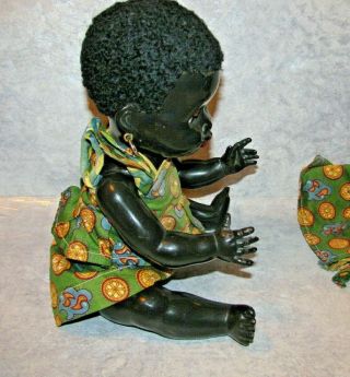 Pedigree Black - Negro Toddler Doll 14 Inch Rare Early Doll Eyes Open And Close