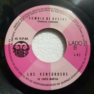 Los Venturosos Cumbia De Ovejas Very Rare 132 Listen