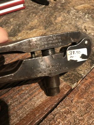 Rare 1880’s Vintage Winchester Loading Tool.  38wcf 38 - 40