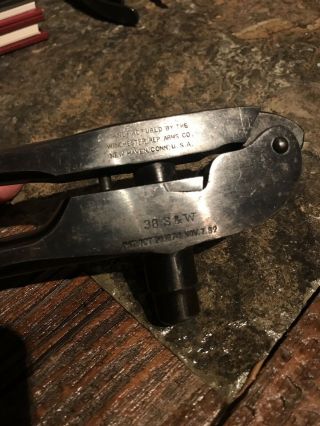 Rare 1880’s - 1900’s Vintage Winchester Loading Tool.  38sw Smith & Wesson